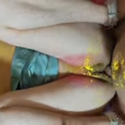 VS--HoliSpecialIndiancuteBhabhicelebratesHolibywithherDeverfeatLalitaSinghVirginFirstTimeDirtyTalkGirlfriendDesiHDPornxHamster-1123